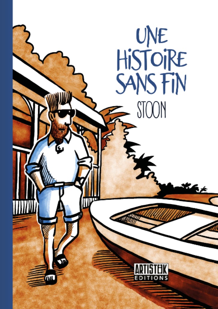 Couverture du nouvel album de STOON intitulé "Une Histoire Sans Fin"